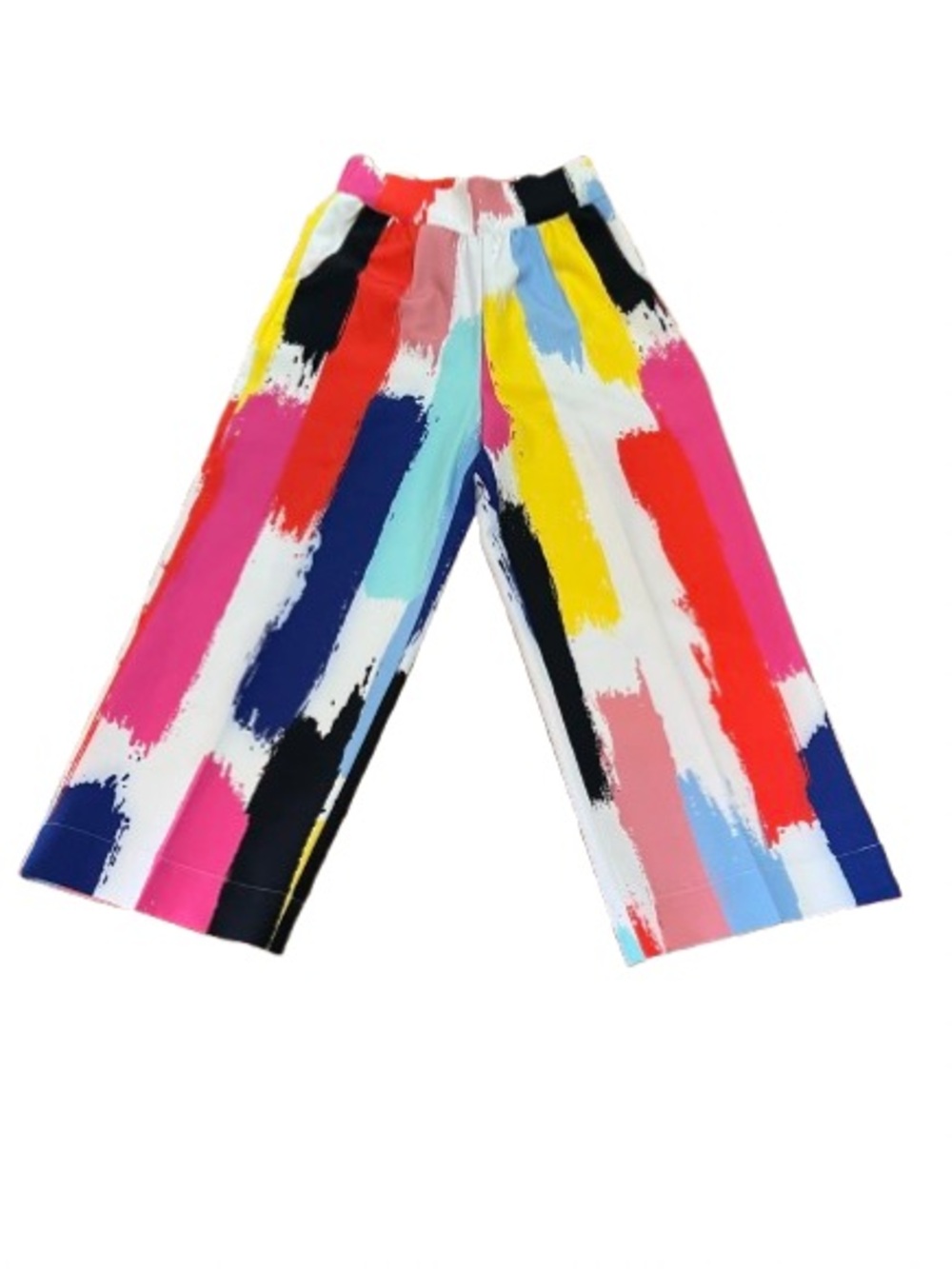 Crosby by Mollie Burch Dorothy Pants in Tortola Sz XS Abstract Art to Wear Crop